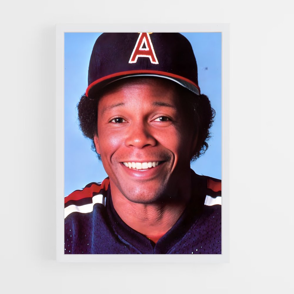 Poster Rod de carew – affiche Baseball (vue 3)